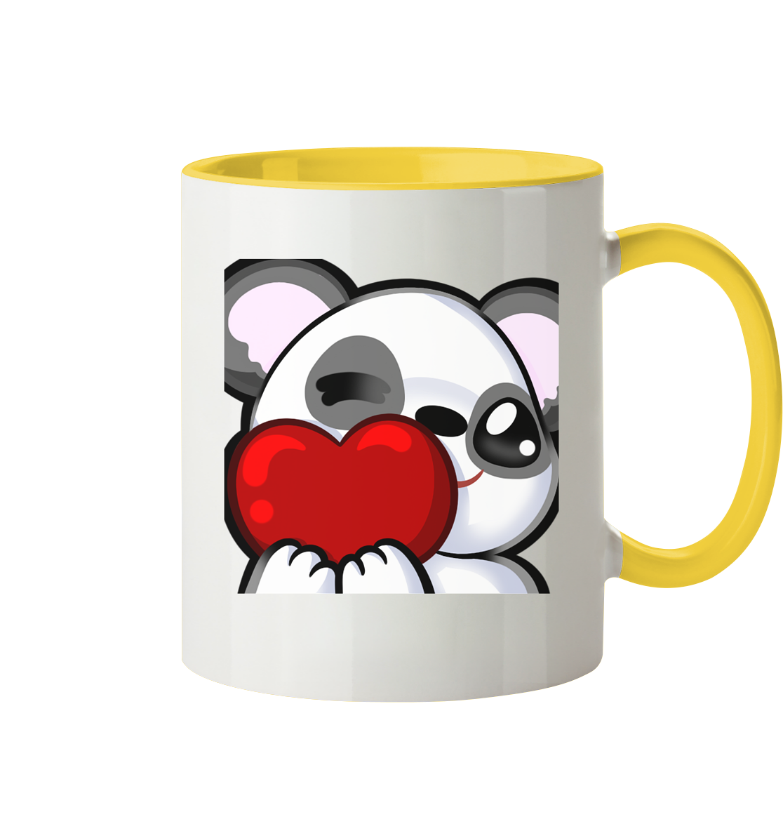 Candy Panda Love - Tasse zweifarbig