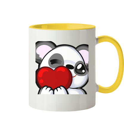 Candy Panda Love - Tasse zweifarbig