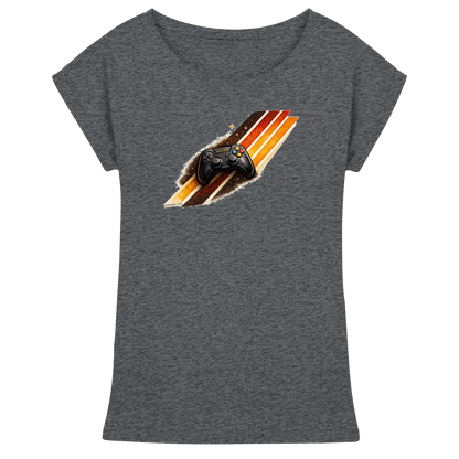 CHUCK NOZZY Retro Limited Edition - Womens Extended Shoulder T-Shirt